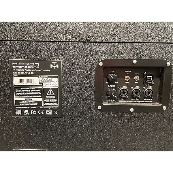 Used Mission Engineering Gemini 2 2x12 Guitar Cabinet