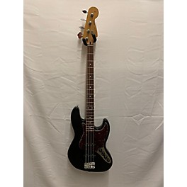 Used Fender Used 2006 Fender Deluxe Jazz Bass Black Electric Bass Guitar