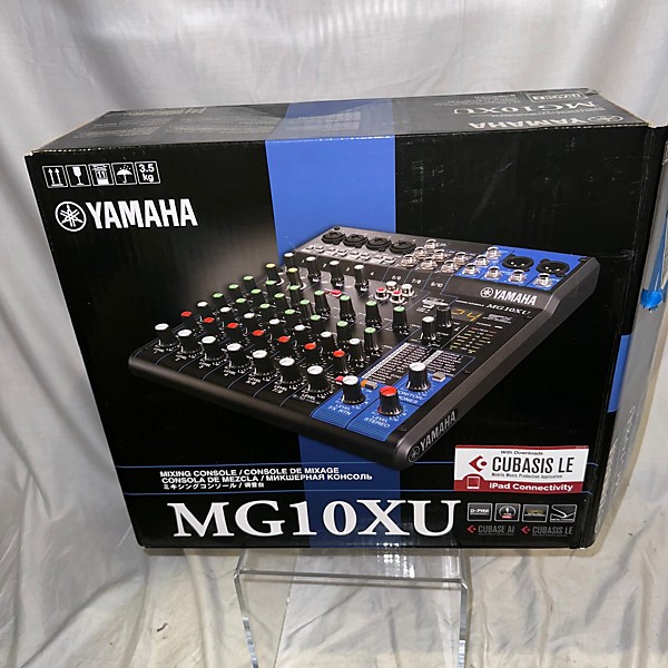 Used Yamaha MG10XU 10 Channel Mixer With Effects Unpowered Mixer