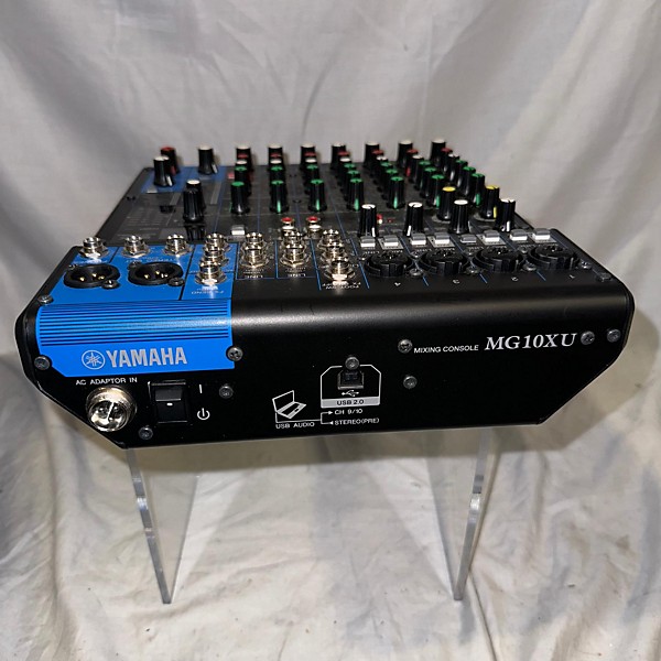 Used Yamaha MG10XU 10 Channel Mixer With Effects Unpowered Mixer