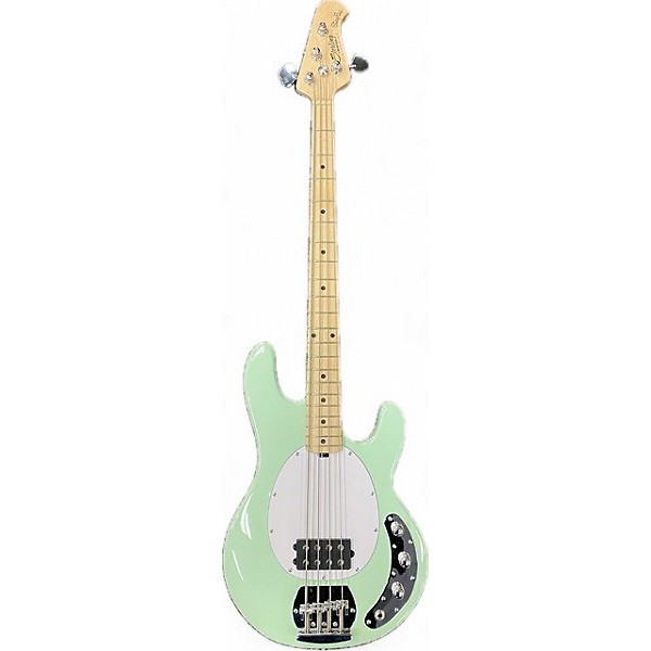 Used Sterling By Music Man Sub 4 Mint Green Electric Bass Guitar