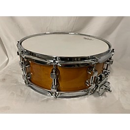 Used Premier Used Premier 4.5X14 SIGNIA MAPLE SNARE Drum GLOSS NATURAL