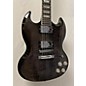 Used Gibson Used Gibson SG Modern Trans Black Solid Body Electric Guitar