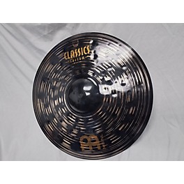 Used MEINL Used MEINL 18in Classic Custom Dark Crash Cymbal