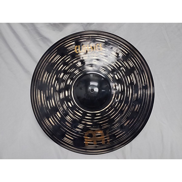 Used MEINL Used MEINL 18in Classic Custom Dark Crash Cymbal