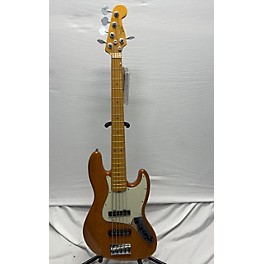 Used Fender Used Fender American Professional Jazz V Pine Natural Electric Bass Guitar