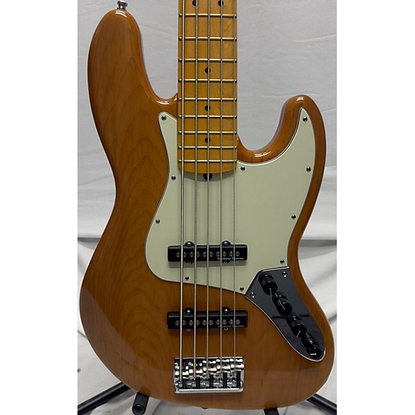 Used Fender American Professional Jazz V Pine Electric Bass Guitar