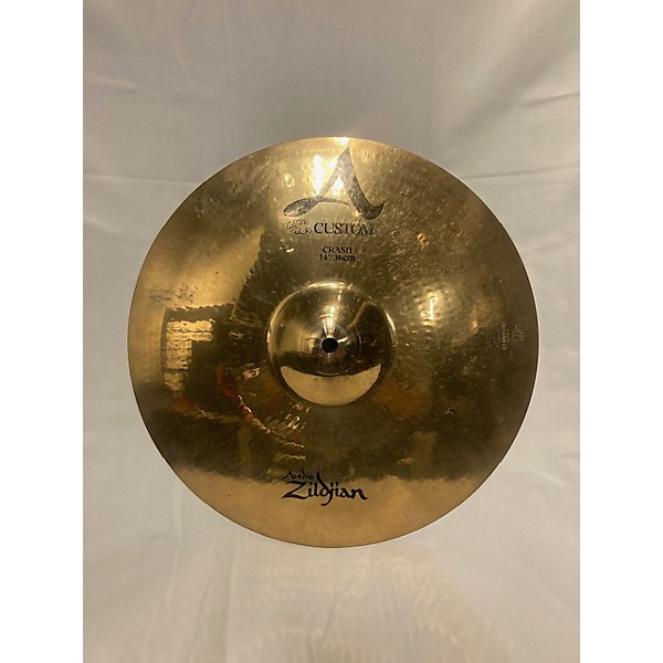 Used Zildjian Used Zildjian 14in A Custom Crash Cymbal