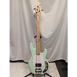 Used Sterling by Music Man Used Sterling By Music Man Sub 4 SEA FOAM GREEN Electric Bass Guitar