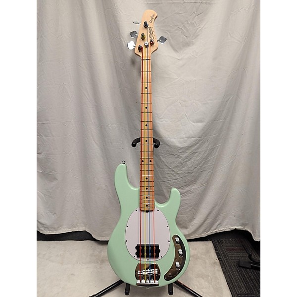 Used Sterling by Music Man Used Sterling By Music Man Sub 4 SEA FOAM GREEN Electric Bass Guitar