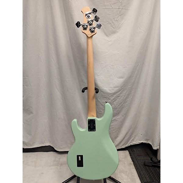 Used Sterling by Music Man Used Sterling By Music Man Sub 4 SEA FOAM GREEN Electric Bass Guitar