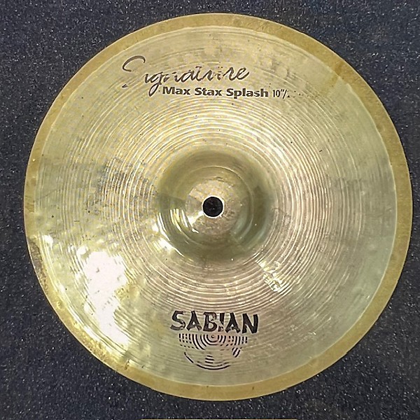 Used SABIAN Used SABIAN 12in Mike Portnoy Signature Max Stax Cymbal