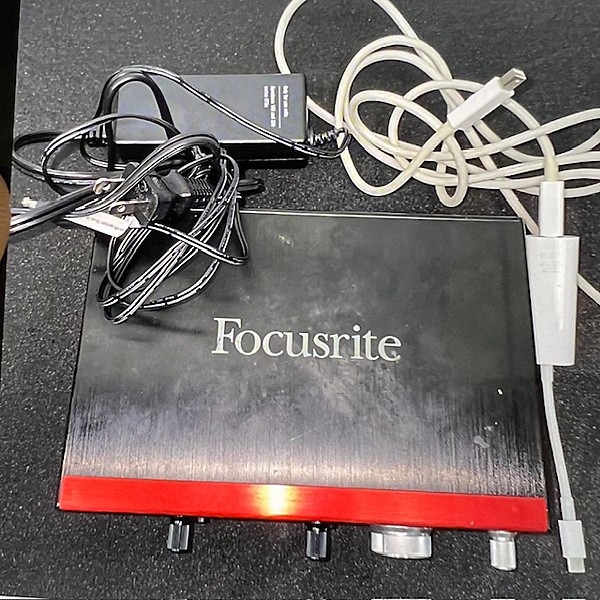 Used Focusrite Clarett 2Pre Audio Interface