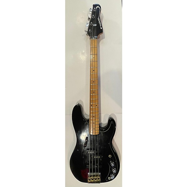 Used Used Madeira By Guild EB150 Black Electric Bass Guitar