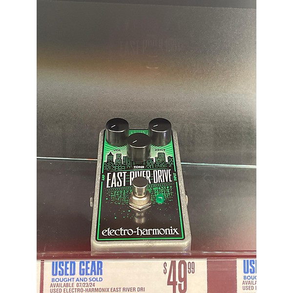 Used Electro-Harmonix East River Drive Overdrive Effect Pedal