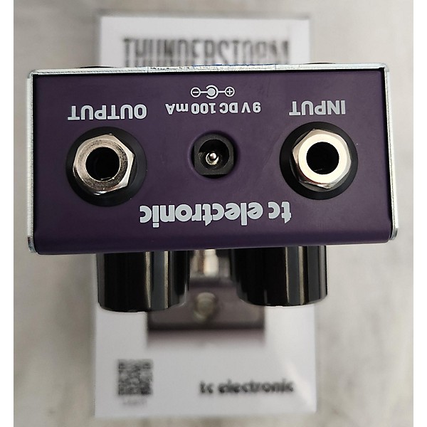 Used TC Electronic Thunderstorm Flanger Effect Pedal