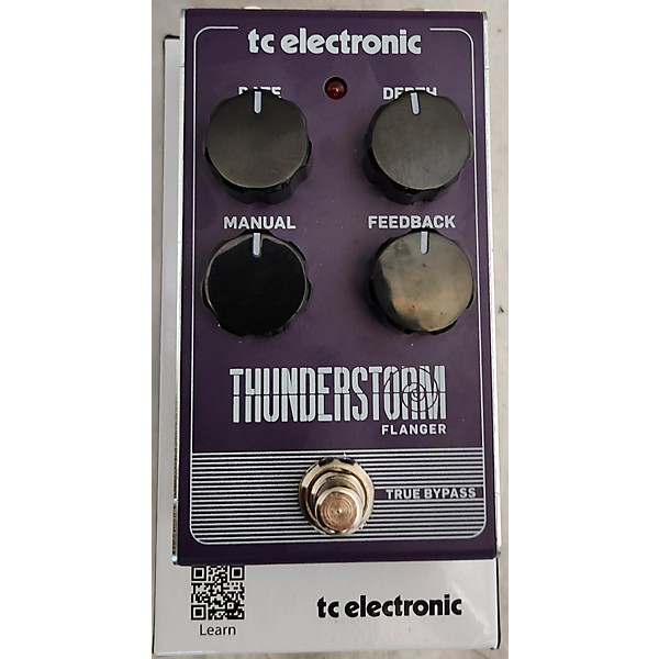 Used TC Electronic Thunderstorm Flanger Effect Pedal