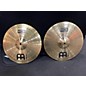 Used MEINL 14in HCS Hi Hat Pair Cymbal