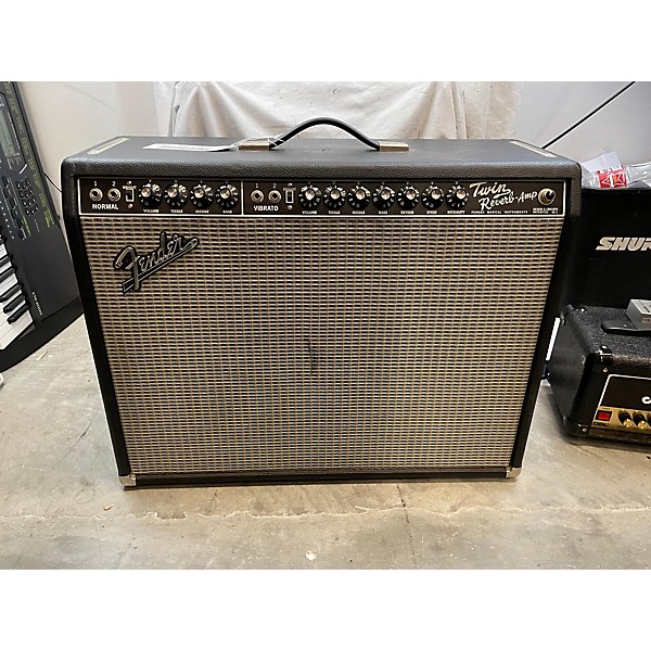 Used Fender Used Fender 1965 Reissue Twin Reverb 85W 2x12 Tube Guitar Combo Amp