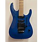 Used ESP Used ESP LTD MH-203 Trans Blue Solid Body Electric Guitar