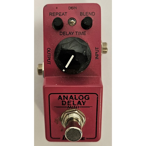 Used Ibanez Analog Delay Mini Effect Pedal