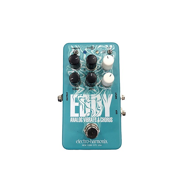 Used Electro-Harmonix Eddy Analog Vibrato And Chorus Effect Pedal