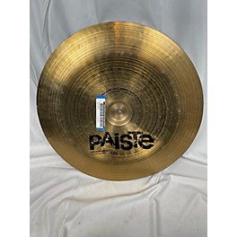 Used Paiste 18in Thin China Cymbal