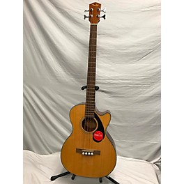 Used Fender Used Fender CB-60SCE Natural Acoustic Bass Guitar