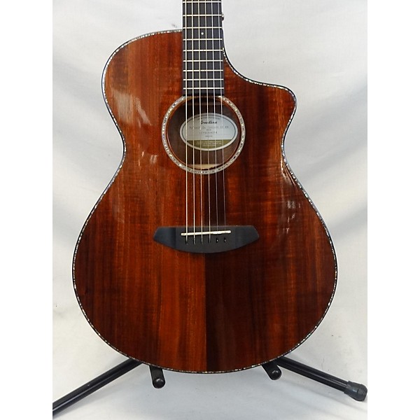 Used Breedlove Used Breedlove Pursuit Ex Concert CE KK Natural Acoustic Electric Guitar