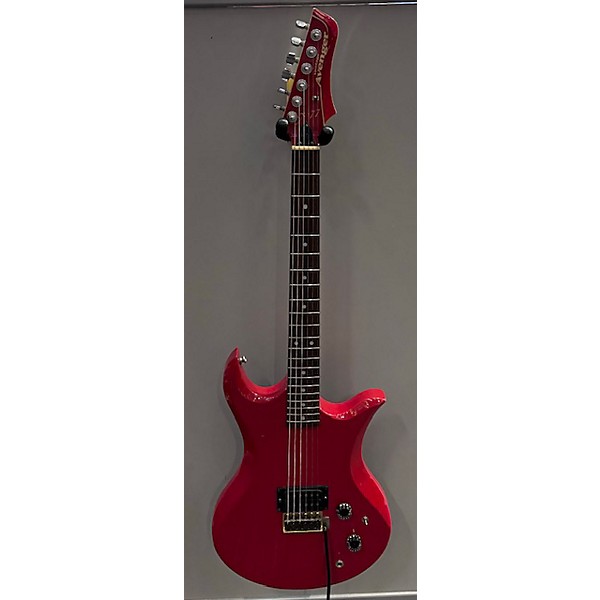 Used Vantage Used Vantage Avenger X77 Red Solid Body Electric Guitar