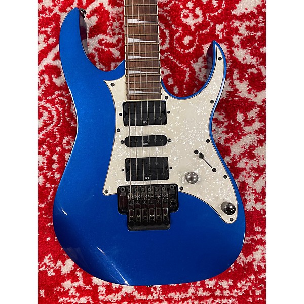 Used Ibanez Used Ibanez RG450DX Blue Solid Body Electric Guitar