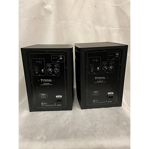 Used Focal Alpha 65 Pair Powered Monitor