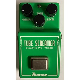 Used Ibanez TS808 Reissue Tube Screamer Distortion Effect Pedal