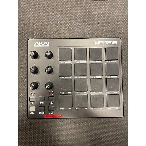 Used Akai Professional MPD218 MIDI Controller