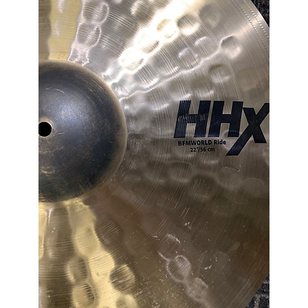 Used SABIAN 22in BFMWORLD Ride Cymbal