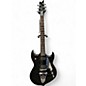 Used Silvertone Used Silvertone pssn1 Black and Silver Solid Body Electric Guitar thumbnail