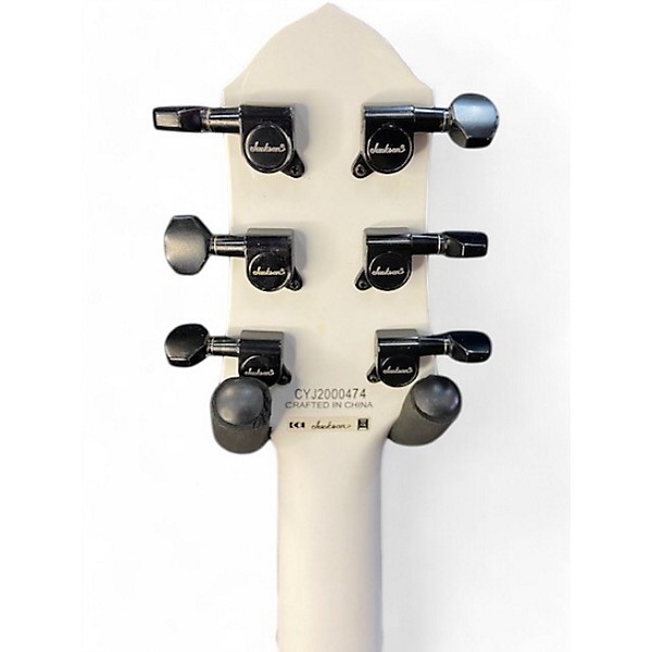 Used Jackson Mark Morton DX2 Dominion Snow White Solid Body Electric Guitar