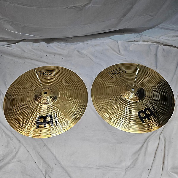 Used MEINL 7 Piece Super Cymbal Pack Cymbal