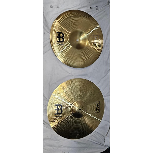 Used MEINL 7 Piece Super Cymbal Pack Cymbal