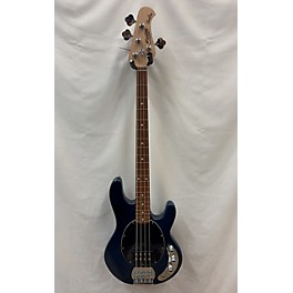 Used Sterling by Music Man Used Sterling By Music Man Sting Ray Blue Electric Bass Guitar