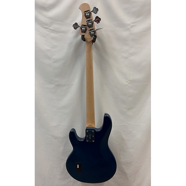 Used Sterling by Music Man Used Sterling By Music Man Sting Ray Blue Electric Bass Guitar