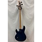 Used Sterling by Music Man Used Sterling By Music Man Sting Ray Blue Electric Bass Guitar