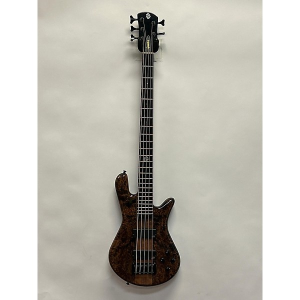 Used Spector NS Ethos 5 Poplar Burl Electric Bass Guitar