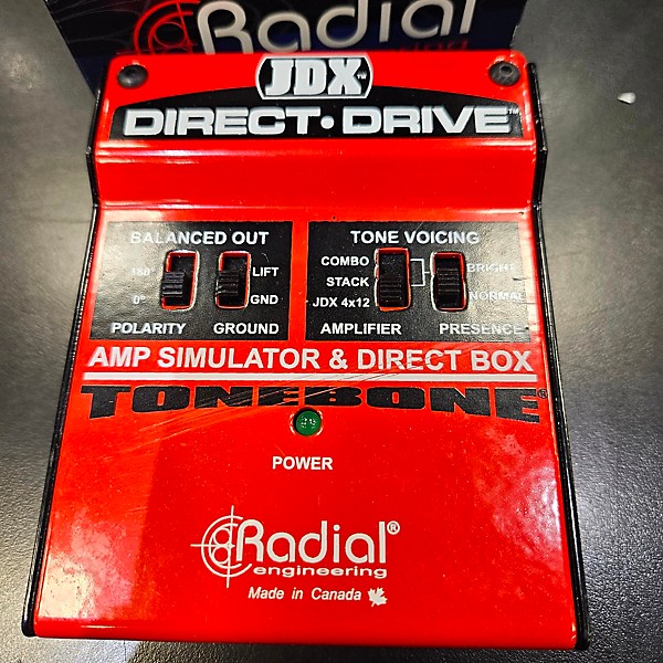 Used Radial Engineering Used Radial Engineering JDX DIRECT DRIVE Direct Box