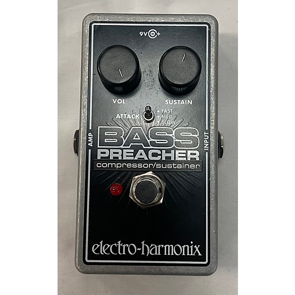 Used Electro-Harmonix BASS PREACHER Bass Effect Pedal