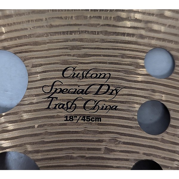 Used Zildjian 18in K Custom Special Dry Trash China Cymbal
