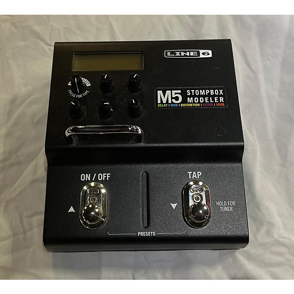 Used Line 6 M5 Stompbox Modeler Effect Processor