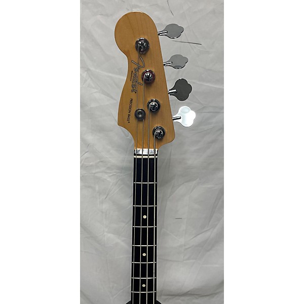 Used Fender 2015 American Standard Precision Bass Left Handed Electric Bass Guitar
