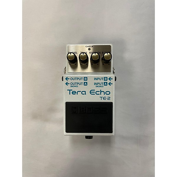 Used BOSS TE2 Tera Echo Effect Pedal