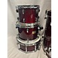 Used Yamaha Used Yamaha 6 piece Stage Custom Cranberry Red Drum Kit thumbnail